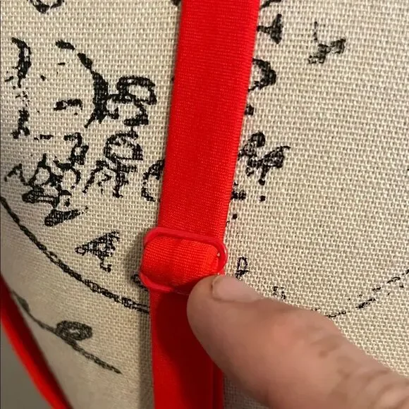 Lululemon Waterside Swim Top D Red Built In Cups Travel Beach Boat Vacation NWT - Picture 11 of 14